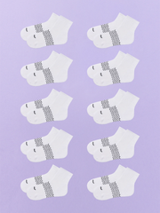 Essential Quarter Sock 10-Pack | White Pack