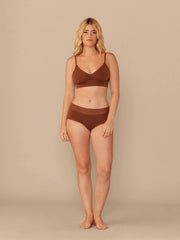 UltraModal™ Lace Plunge Bralette | Cedar Wood