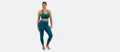 MoveMe Side Pocket Legging | Deep Sea Teal