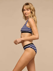UltraModal™ Core Bikini | Navy Stripes