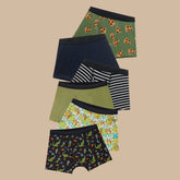 UltraModal™ Kids Core Boys Boxer Brief 6-Pack | Dino Party Pack