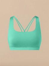 Breathe Strappy Back Bralette | Seafoam