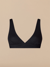 All Over Lace Plunge Bralette | Unlined Black Feather