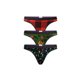 UltraModal™ Core Thong 3-Pack | Meowy Christmas Pack