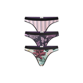 UltraModal™ Core Thong 3-Pack | Summer Garden Pack