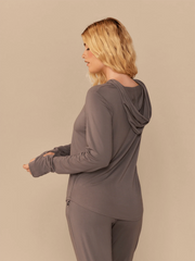 UltraModal™ Pullover Lounge Hoodie - Women's | Grey