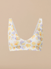 Seamless Plunge Bralette | Scallop Shells