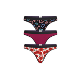 UltraModal™ Core Thong 3-Pack | Electric Love Pack