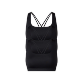 Breathe Strappy Back Bralette 3-Pack | Black Pack