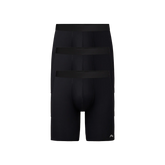 Breathe Long Boxer Brief w/ Fly 3-Pack | Black Pack