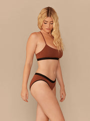 UltraModal™ Core T-Back Bralette | Cedar Wood