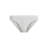 Stretch Cotton Bikini | Heather Grey