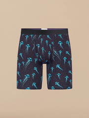 UltraModal™ Core Ball Caddy™ Long Boxer Brief w/ Fly | Starry Jellies