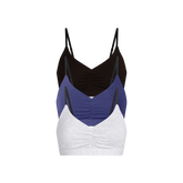 UltraModal™ FeelFree Ruched Bralette 3-Pack | Classic Navy Pack