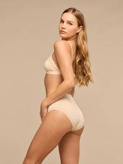 UltraModal™ Lace High-Waisted Cheeky Bikini | Brazilian Sand
