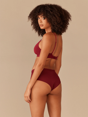 UltraModal™ FeelFree Ruched Bralette | Cabernet/Cabernet
