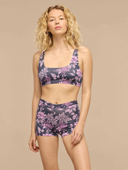 UltraModal™ FeelFree Square Neck Bralette | Purple Bloom
