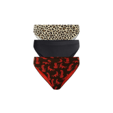 UltraModal™ FeelFree High Leg Bikini 3-Pack | Wild Cat Pack