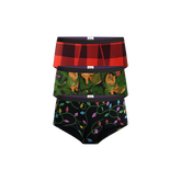 UltraModal™ Core Cheeky Brief 3-Pack | Meowy Christmas Pack