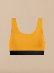 Curvy UltraModal™ Core Scoop Bralette | Marigold