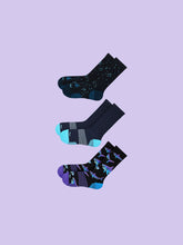Active Crew Sock 3-Pack | Astro Shark Pack