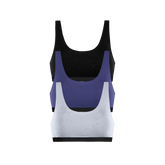 UltraModal™ Core Scoop Bralette 3-Pack | Classic Navy Pack