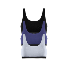 UltraModal™ Core Scoop Bralette 3-Pack | Classic Navy Pack
