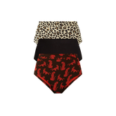 UltraModal™ FeelFree High-Waisted Cheeky 3-Pack | Wild Cat Pack