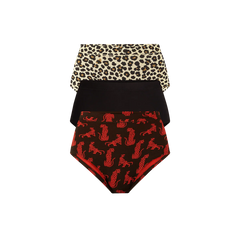 UltraModal™ FeelFree High-Waisted Cheeky 3-Pack | Wild Cat Pack