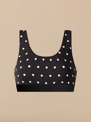 Curvy UltraModal™ Core Scoop Bralette | Polka Dots