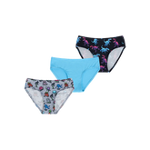 UltraModal™ Kids Core Girls Bikini Brief 3-Pack | Monster Crew