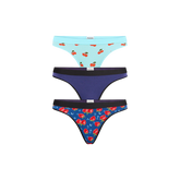 UltraModal™ Core Thong 3-Pack | Summer Berries Pack