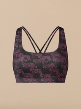Breathe Strappy Back Bralette | Neon Tigers