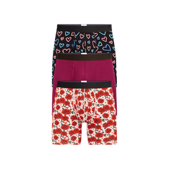 UltraModal™ Core Ball Caddy™ Boxer Brief w/ Fly 3-Pack | Electric Love Pack