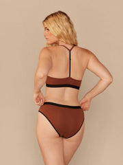 UltraModal™ Core T-Back Bralette | Cedar Wood