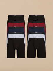 UltraModal™ Core Long Boxer Brief w/ Fly 10-Pack | Classic Pack
