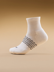 Essential Quarter Sock | White/Navy