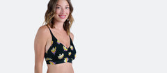 Curvy UltraModal™ FeelFree Ruched Bralette | Fab-Boo-lous