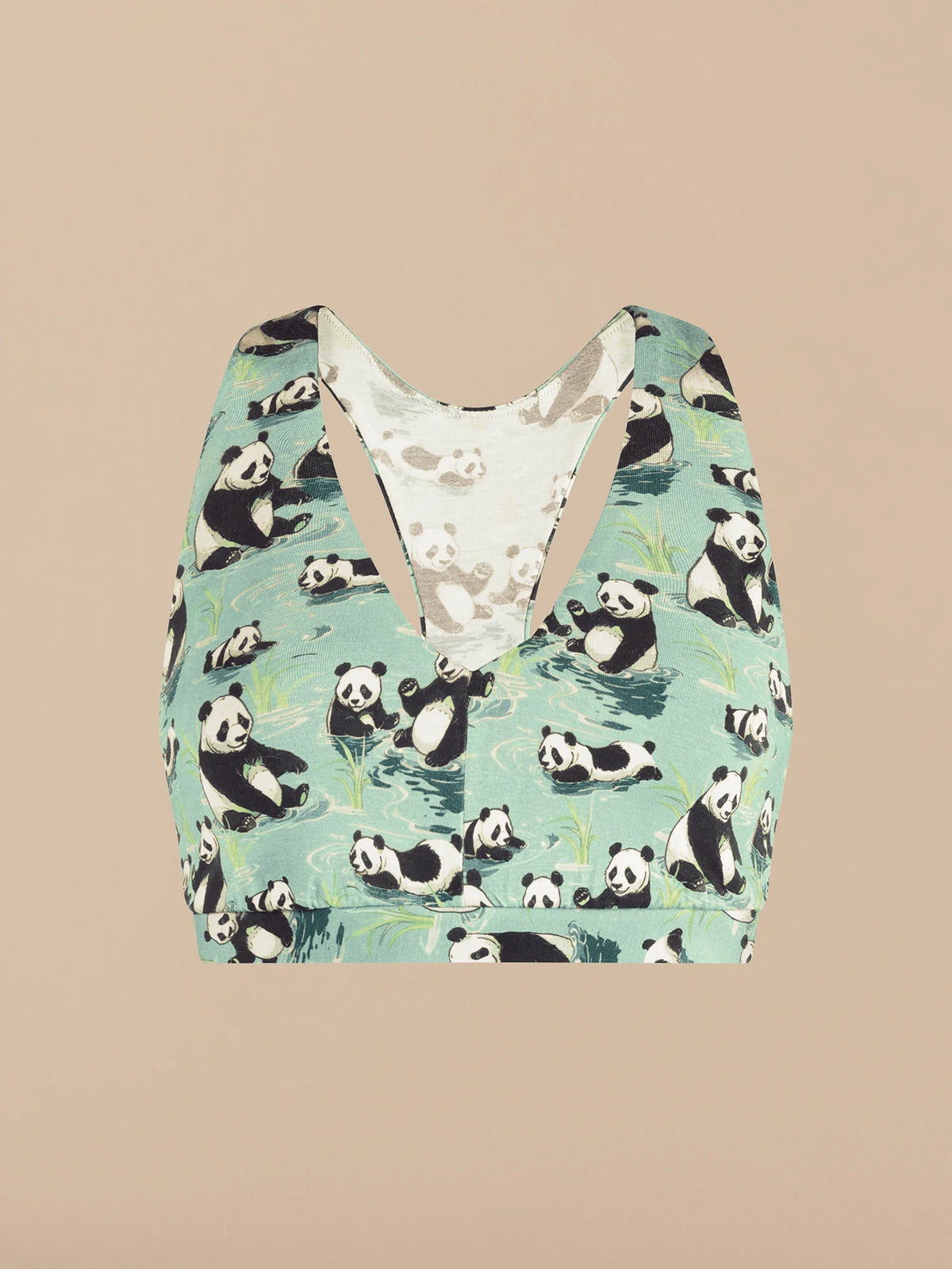 UltraModal™ FeelFree Curvy Racerback Bralette | Panda Bath