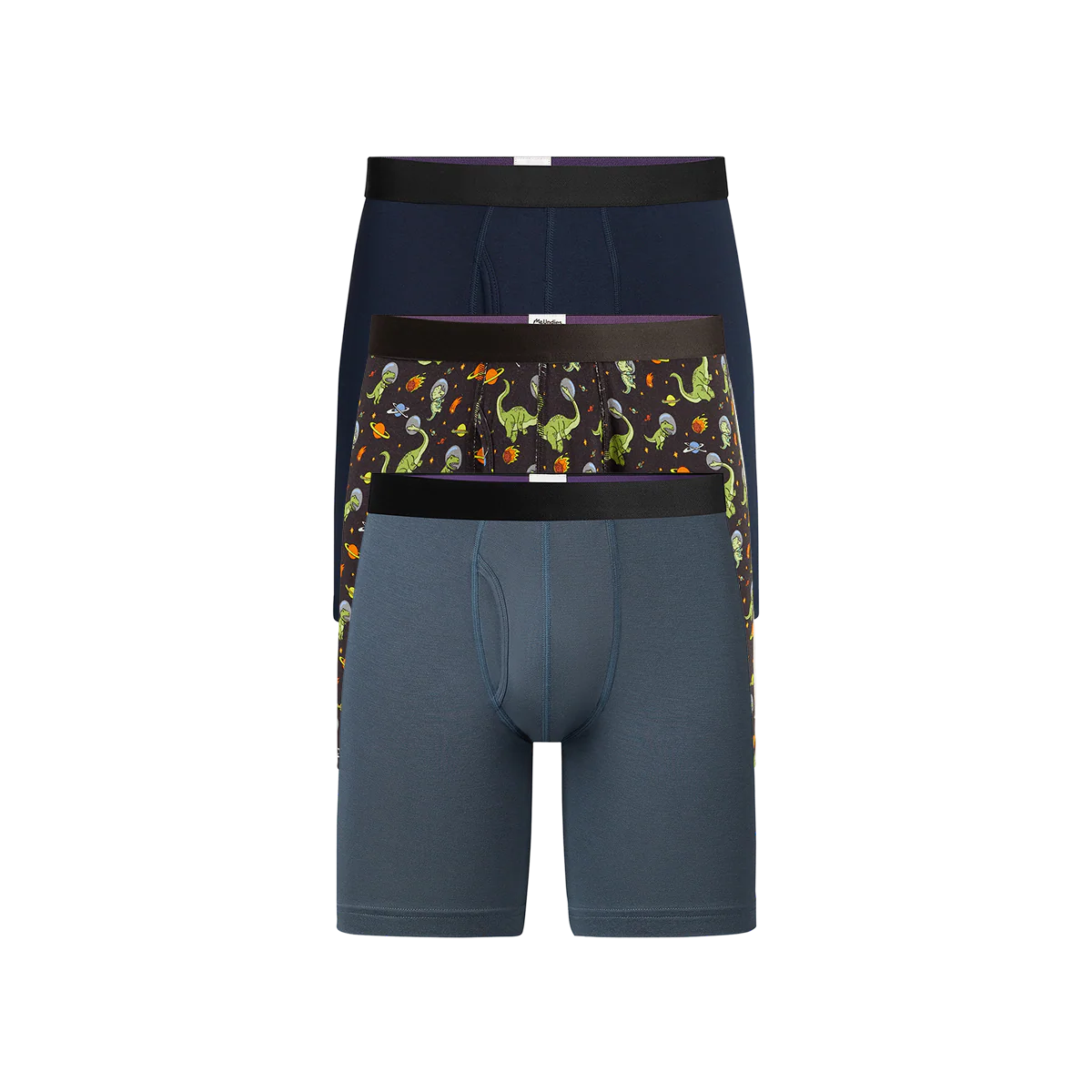 UltraModal™ Core Long Boxer Brief w/ Fly 3-Pack | Explorasaurus Pack