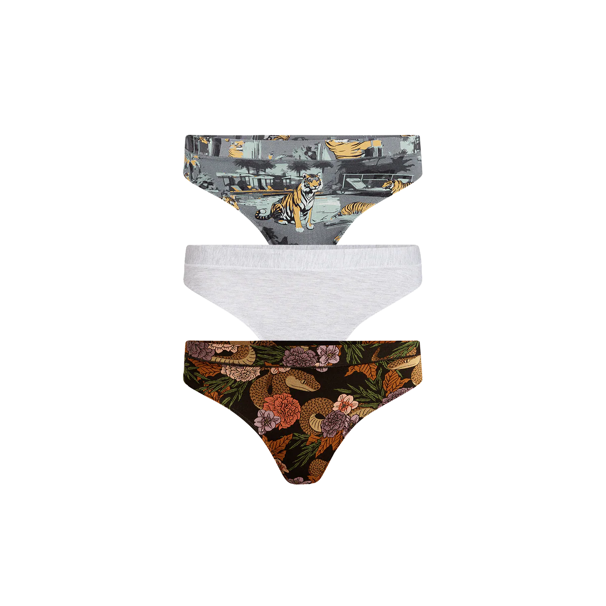 UltraModal™ FeelFree Thong 3-Pack | Untamed Pack