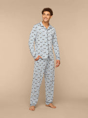 UltraModal™ Long Sleeve PJ Set - Men's | Do Not Disturb