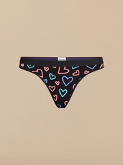 UltraModal™ Core Thong | Electric Hearts 2.0