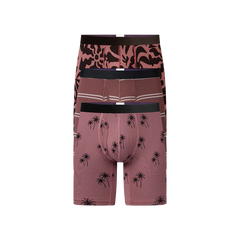 UltraModal™ Core Long Boxer Brief w/ Fly 3-Pack | Beach Boheme Clay Pack