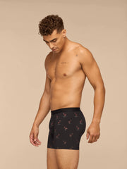 UltraModal™ Core Boxer Brief w/ Fly | Night Flamingos