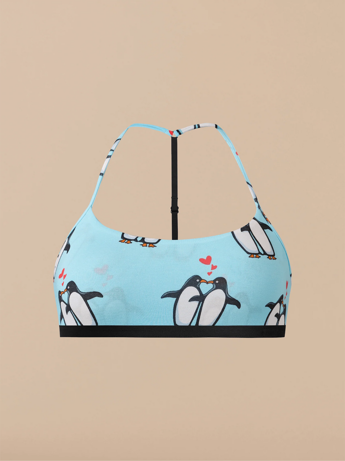 UltraModal™ Core T-Back Bralette | You're My Penguin