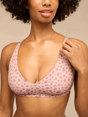 Seamless Plunge Bralette | Spotted 2.0