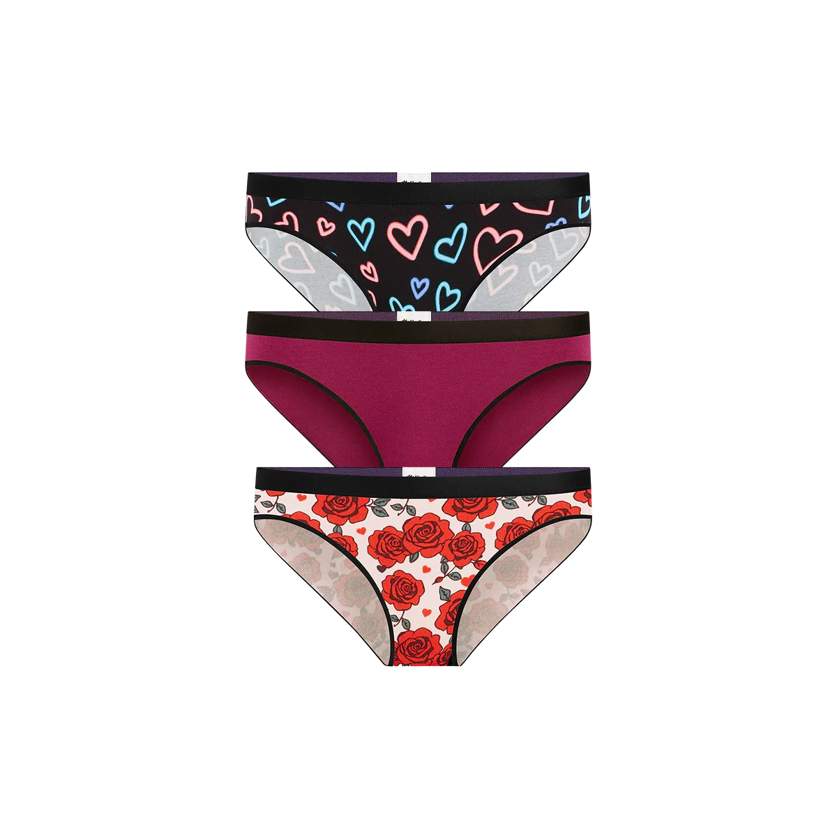 UltraModal™ Core Bikini 3-Pack | Electric Love Pack