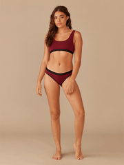 UltraModal™ Core Scoop Bralette | Cabernet