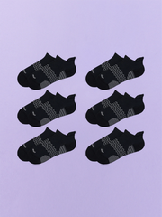 Active Ankle Sock 6-Pack | Black Pack